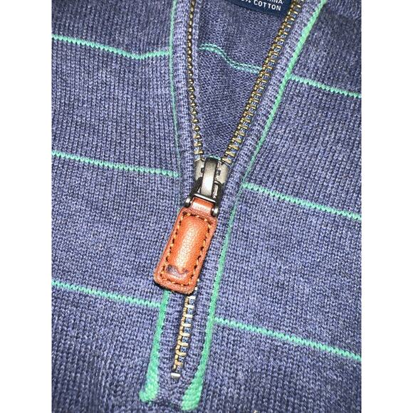 Vineyard vine sweater quarter zip size boys XL 20 - Picture 6 of 7